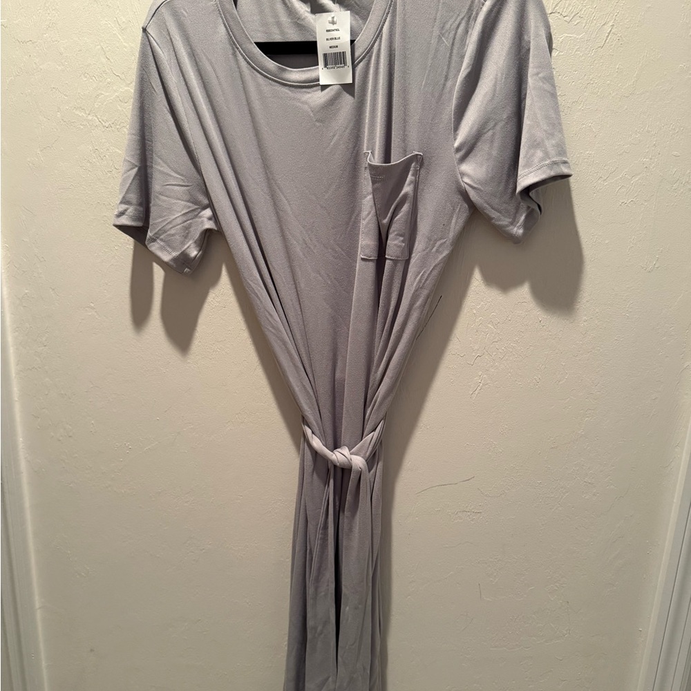 Women's Gibsonlook Gray T-Shirt Dress - Size M- NWT